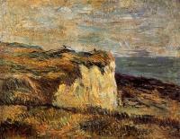 Gauguin, Paul - Cliff near Dieppe